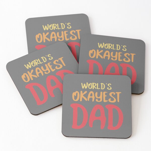 Item preview, World’s Okayest Dad, Funny Father's Day Dad Joke designed and sold by celcino-studio.