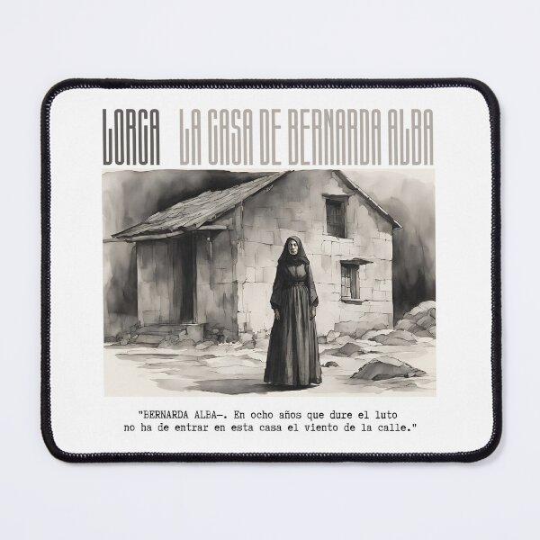 Item preview, Quote from 'The House of Bernarda Alba' by Federico García Lorca designed and sold by Filologica.