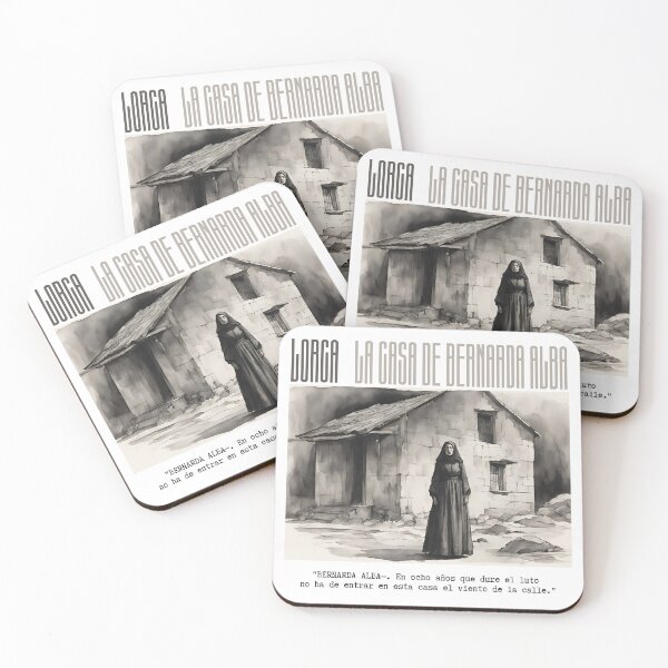 Item preview, Quote from 'The House of Bernarda Alba' by Federico García Lorca designed and sold by Filologica.