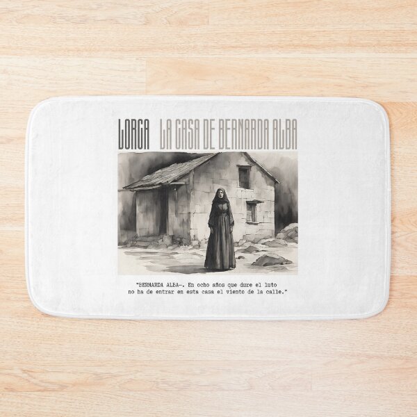 Item preview, Quote from 'The House of Bernarda Alba' by Federico García Lorca designed and sold by Filologica.