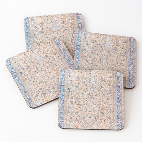 Item preview, Antique Persian Meshad Rug Print designed and sold by Vicky Brago-Mitchell®.