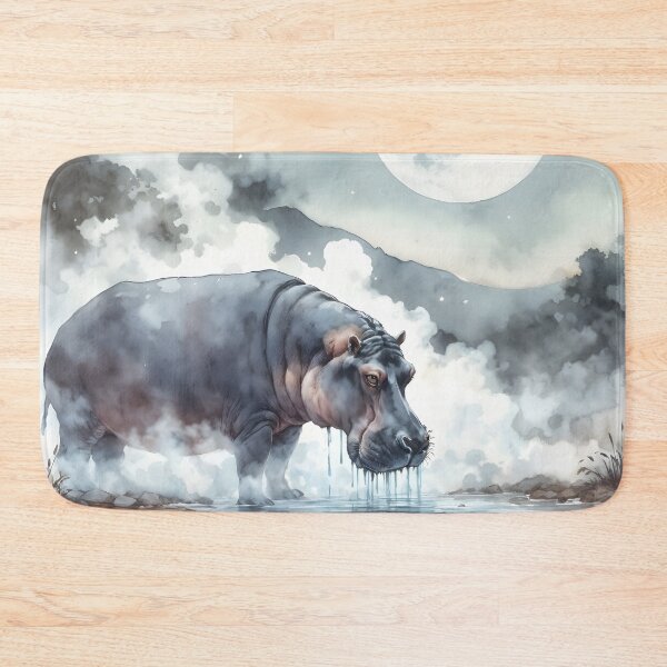 Item preview, Hippo by Foggy River designed and sold by RubisLeaf.