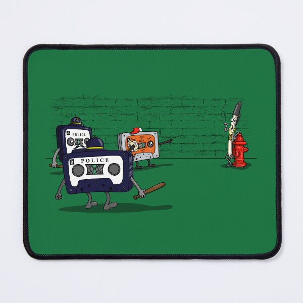 Item preview, Funny Retro Cassette Tape Silly Cartoon designed and sold by BoggsNicolasArt.