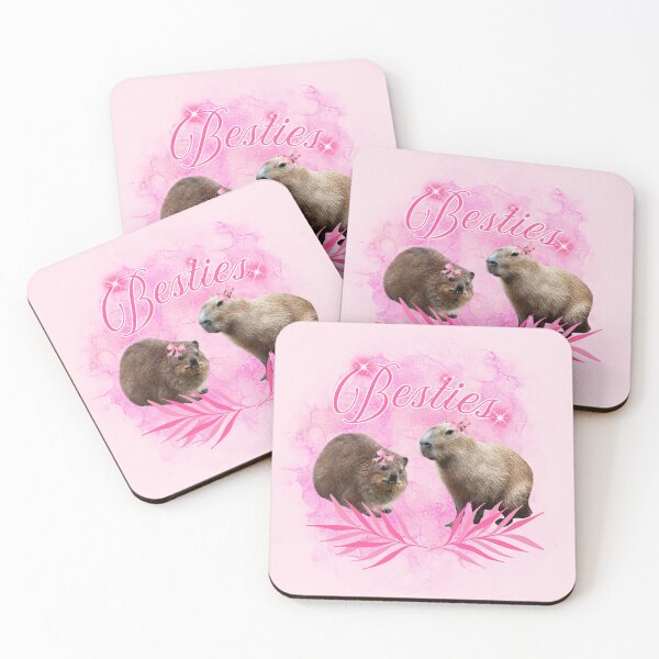 Item preview, Capybara Hyrax Besties designed and sold by We Are Stardust.