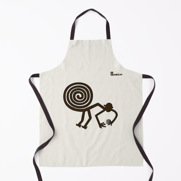 Item preview, Nazca Lines - Monkey with Stylised Breast Logo designed and sold by kernowerno.