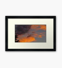Harmony in the Sky Framed Print