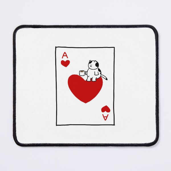 Item preview, a Cat in the ace of hearts designed and sold by superbaechoo.