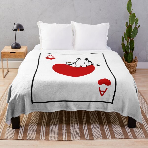 Item preview, a Cat in the ace of hearts designed and sold by superbaechoo.