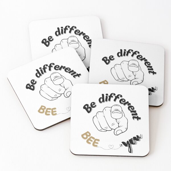 Item preview, Be Different. Bee You. – Bold Finger Point Statement Art designed and sold by beeprintbychloe.
