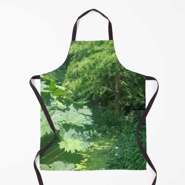 Item preview, Shady Green Pond in Dappled Summer Sunlight designed and sold by whatsinmyhead.