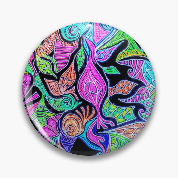 Item preview, Psychedelic Fun bright colorful desgn designed and sold by Ronnie Greenspan.