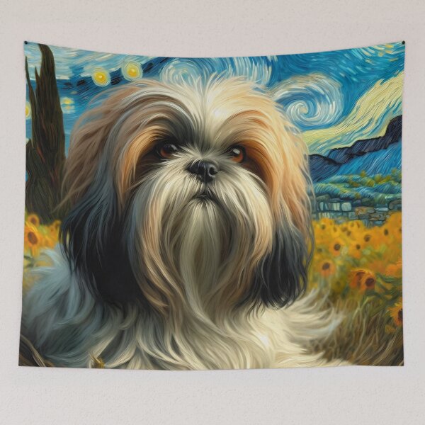 Item preview, Shih Tzu Art #6 | ShihTzu Lovers designed and sold by ksgraphics222.