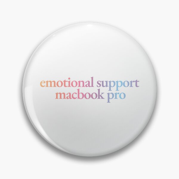Item preview, emotional support macbook pro - UX Designer | Product Designer | UI Designer Stickers designed and sold by PoshPixel.