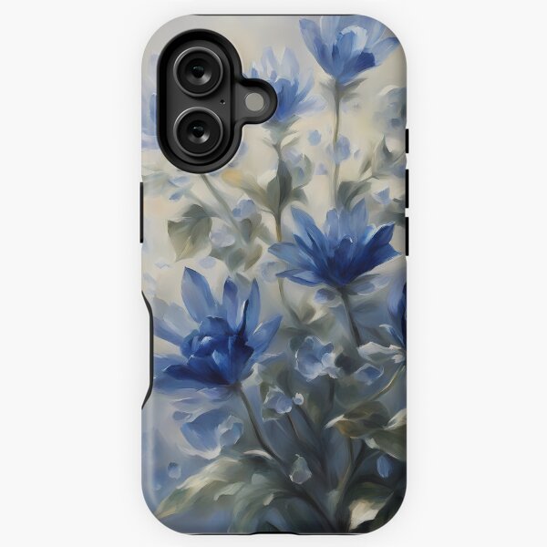 Item preview, Blue Crystal Flowers designed and sold by BookCovered.