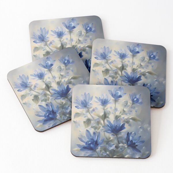 Item preview, Blue Crystal Flowers designed and sold by CalmnessbyChoice.