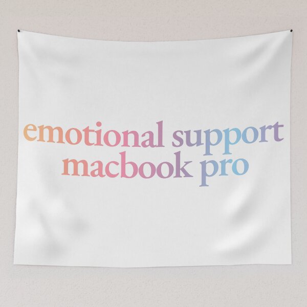 Item preview, emotional support macbook pro - UX Designer | Product Designer | UI Designer Stickers designed and sold by PoshPixel.