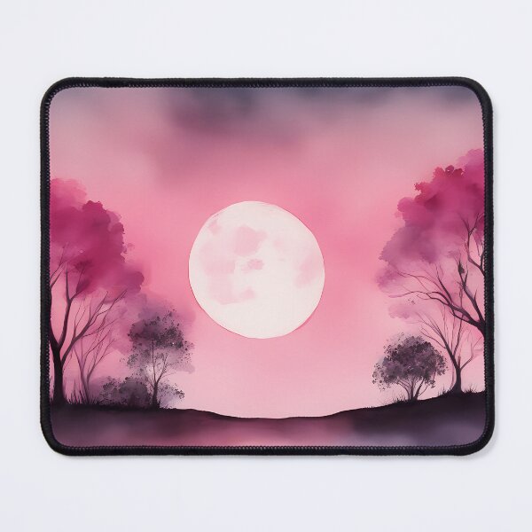 Item preview, Pink Moon Forest designed and sold by CalmnessbyChoice.