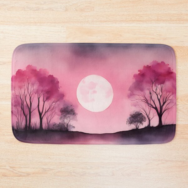 Item preview, Pink Moon Forest designed and sold by CalmnessbyChoice.