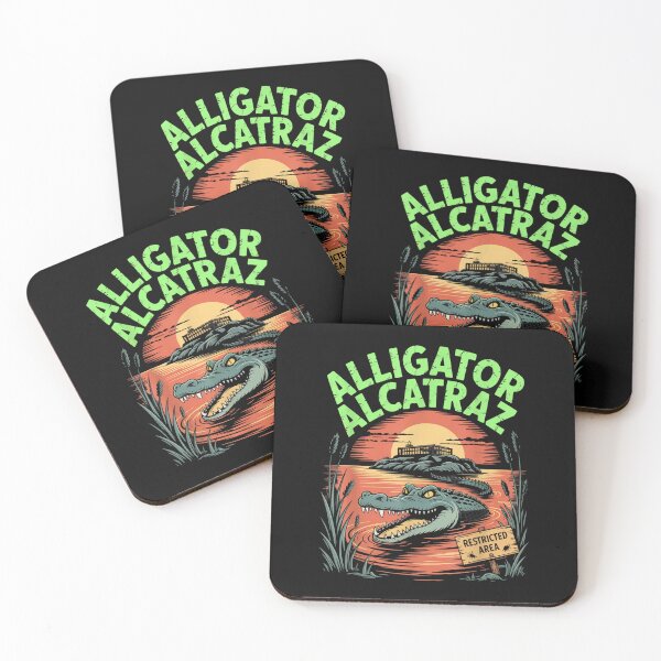 Item preview,  Alligator Alcatraz Funny Meme Florida Everglades designed and sold by BASKF.