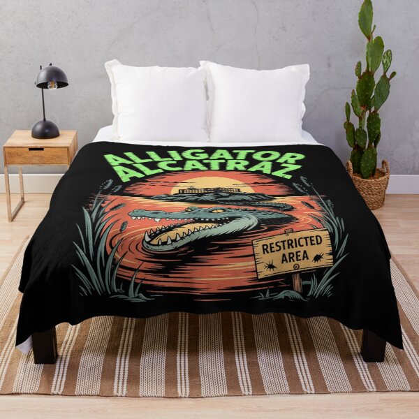 Item preview,  Alligator Alcatraz Funny Meme Florida Everglades designed and sold by BASKF.