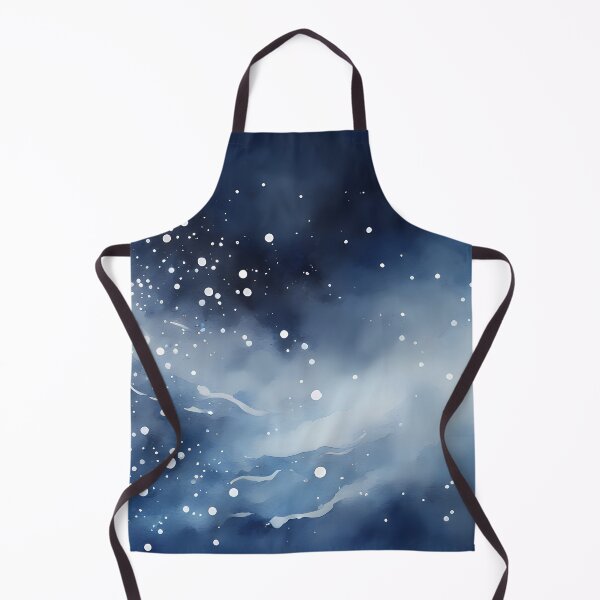 Item preview, White Galaxy in Dark Blue Space designed and sold by CalmnessbyChoice.