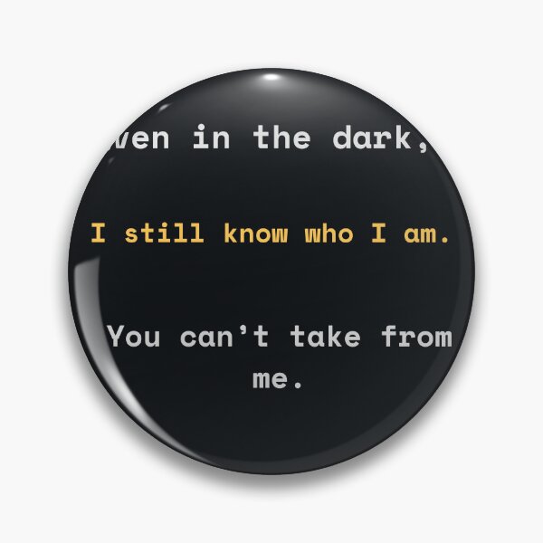 Item preview, I Still Know Who I Am – Empowering Nighttime Quote designed and sold by KWkindwaves.