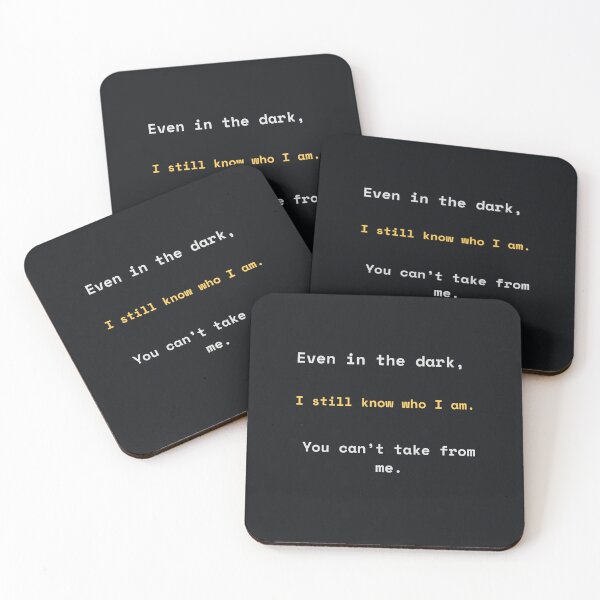 Item preview, I Still Know Who I Am – Empowering Nighttime Quote designed and sold by KWkindwaves.
