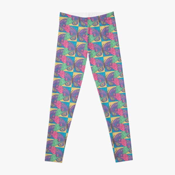 Alien Smile Butterfly Leggings