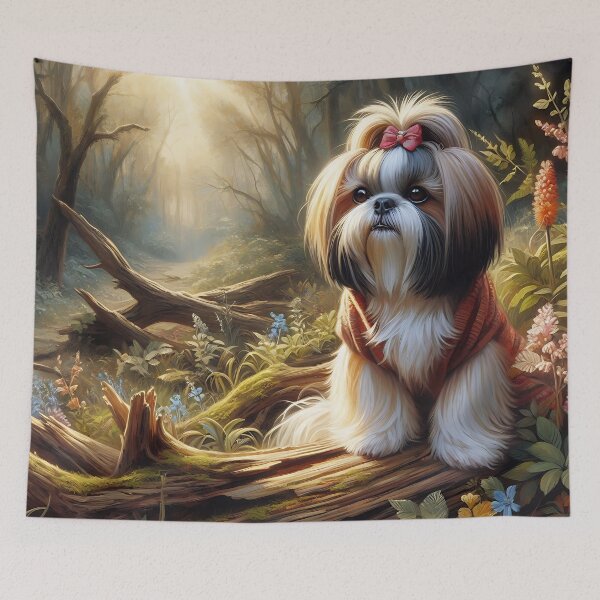 Item preview, Shih Tzu Art #7 | ShihTzu Lovers designed and sold by ksgraphics222.