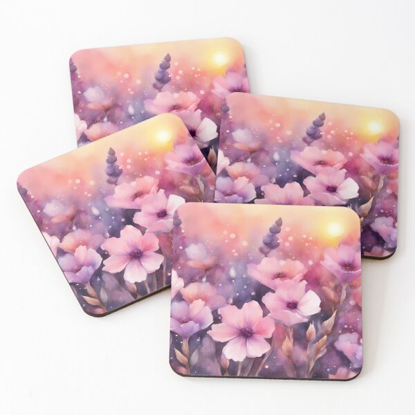 Item preview, Pink Wildflower Meadow designed and sold by CalmnessbyChoice.