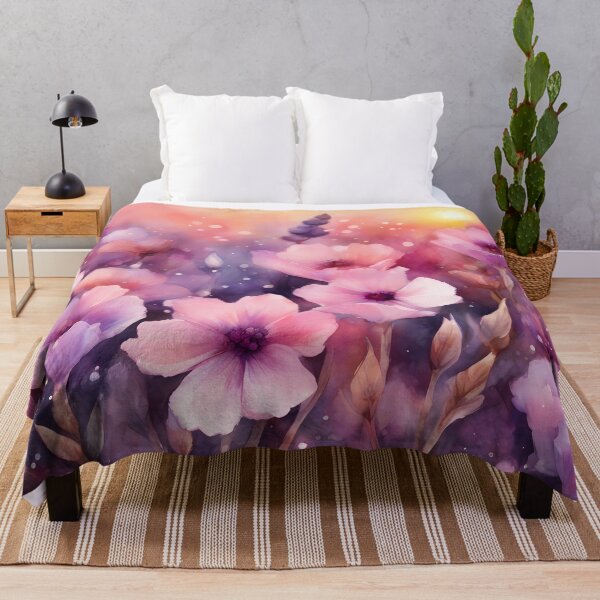 Item preview, Pink Wildflower Meadow designed and sold by CalmnessbyChoice.