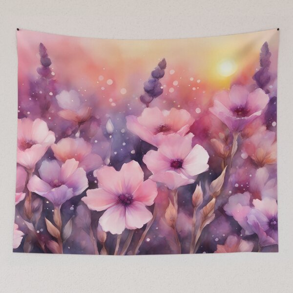 Item preview, Pink Wildflower Meadow designed and sold by CalmnessbyChoice.