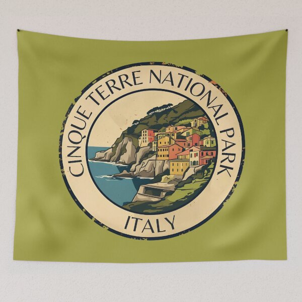 Item preview, Cinque Terre National Park - Italy  designed and sold by GoodOldVintage.