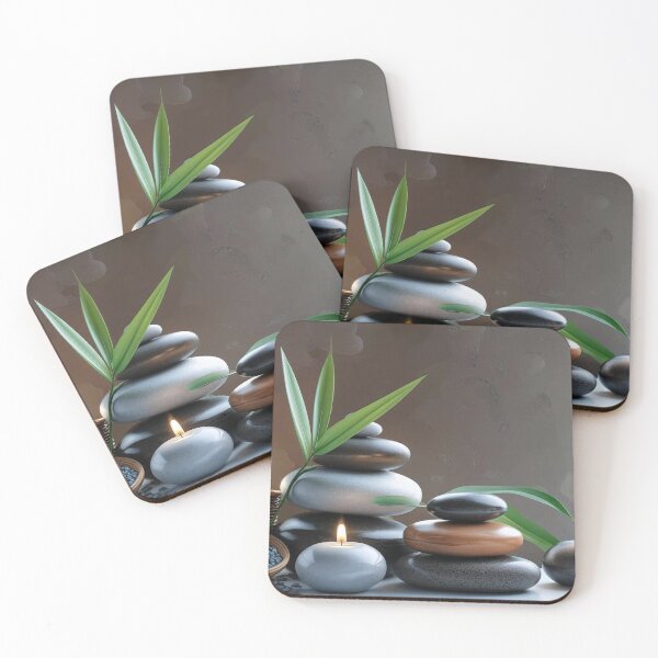 Item preview, Zen Stones Relaxing Massage Atmosphere designed and sold by AKANKEDESIGN.