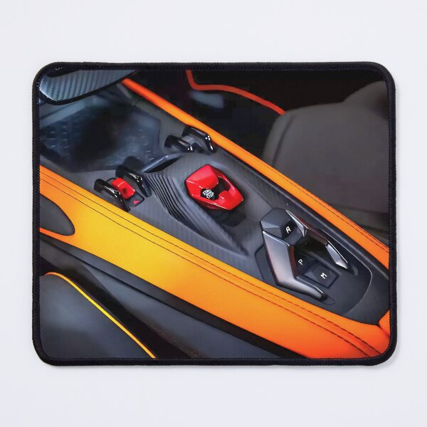 Item preview, Lamborghini Revuelto Interior – Luxury Supercar Cockpit Close-Up designed and sold by PosterFuel.