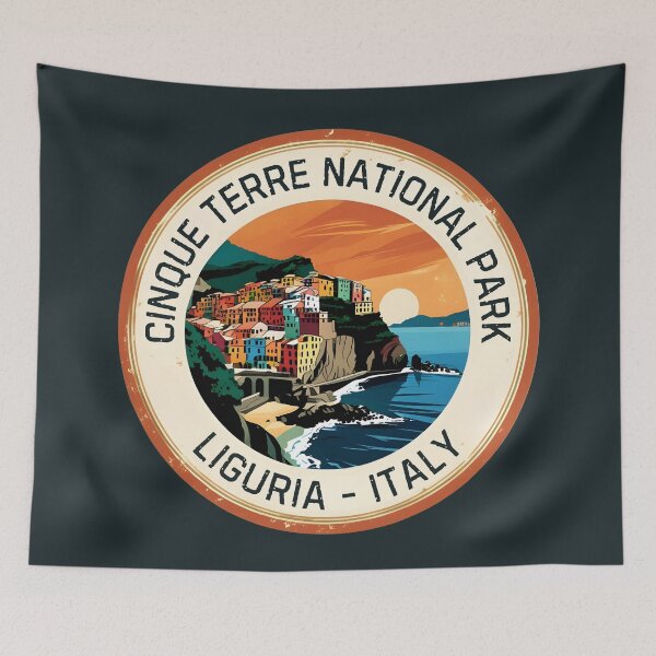 Item preview, Cinque Terre National Park - Italy  designed and sold by GoodOldVintage.