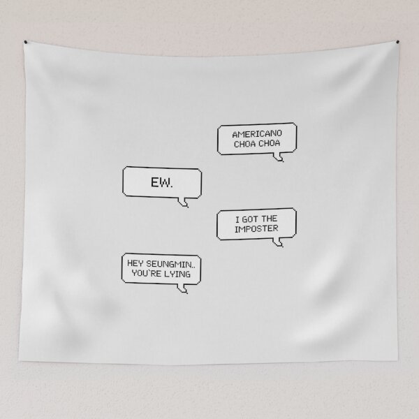 Item preview, Hyunjin Text Bubbles designed and sold by NovaArtsShopCo.
