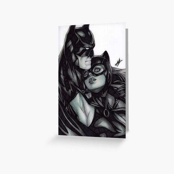 Item preview, Batman & Catwoman ~ Bruce wayne & Selina Kyle designed and sold by Mustafa Amer.