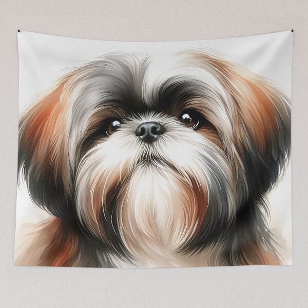 Item preview, Shih Tzu Art #10 | ShihTzu Lovers designed and sold by ksgraphics222.