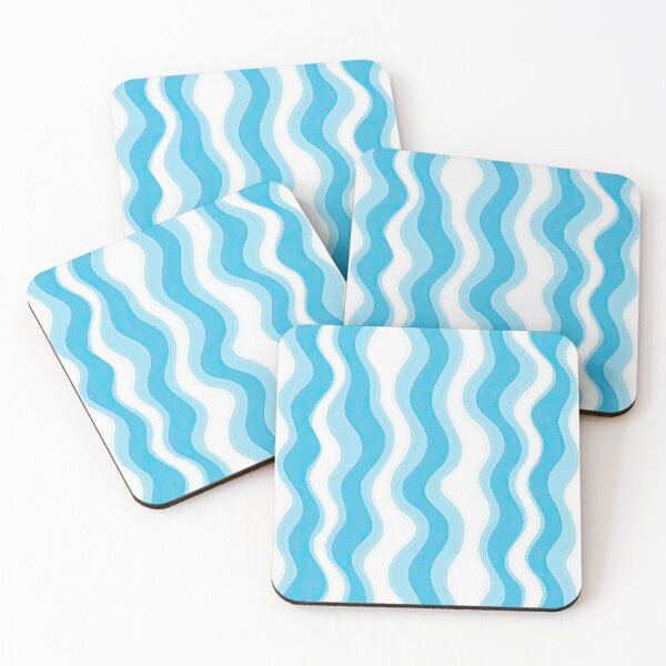Item preview, Retro Vertical Wavy Pattern Liquid Swirl designed and sold by Prints and Lifestyle.
