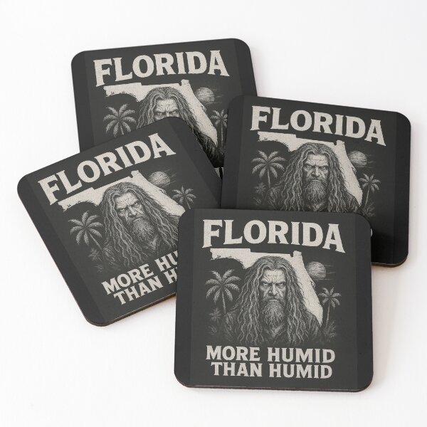 Item preview, Florida Heatwave Gothic – More Humid Than Humid Shirt designed and sold by Ignis in  Aqua.