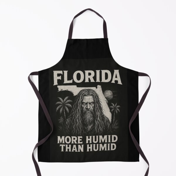 Item preview, Florida Heatwave Gothic – More Humid Than Humid Shirt designed and sold by Ignis in Aqua.