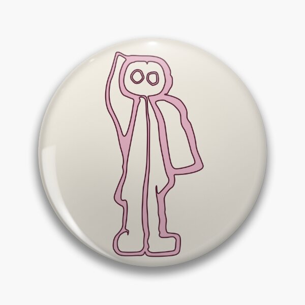 Item preview, Nazca Lines - Waving Giant with Stylised Breast Logo designed and sold by kernowerno.