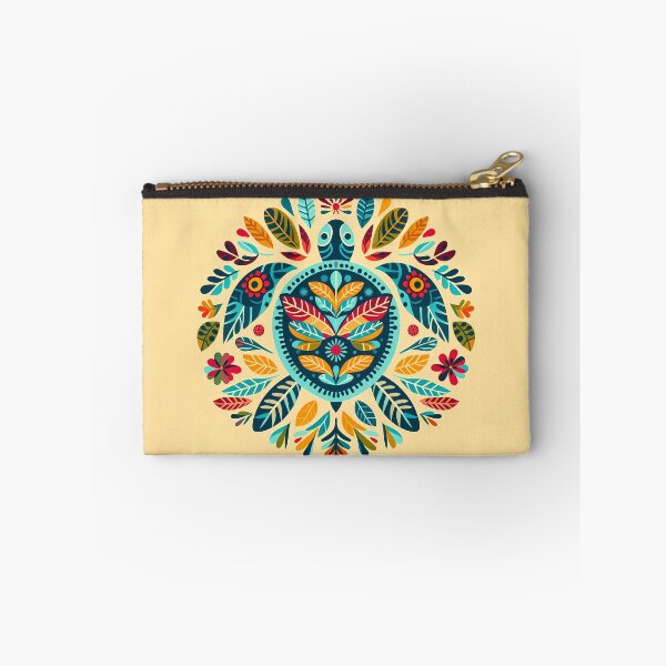 Item preview, Ornate Sea Turtle Mandala - Harmonious Scandinavian Folk Art by heidiannemorris © designed and sold by FOLK ART FUSION by heidiannemorris.