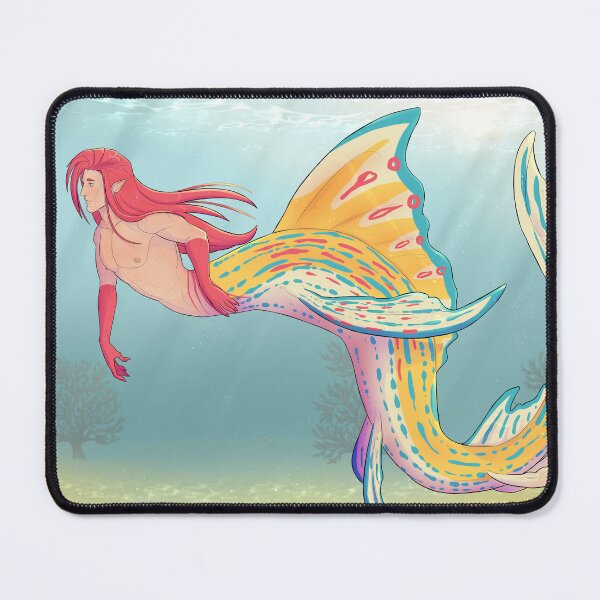 Item preview, Colourful Merman designed and sold by SilvrAlligatr.