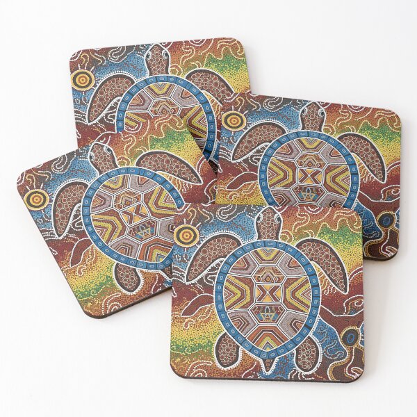 Item preview, ABORIGINAL ART OF SEA TURTLE designed and sold by likbatonboot.