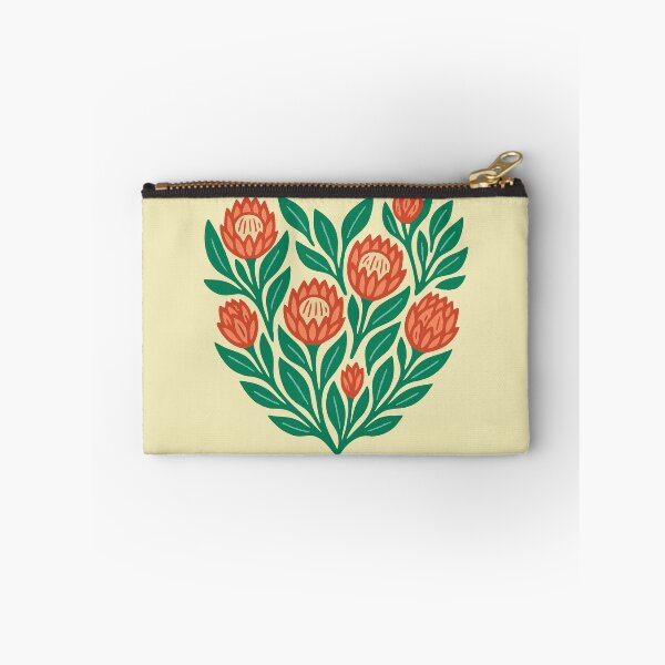 Item preview, African King Protea Flower Heart South Africa Pattern designed and sold by d247.