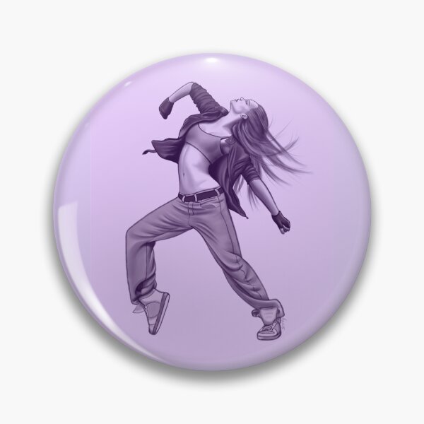 Aperçu de l'œuvre Danseuse – Impression artistique au mouvement expressif créée et vendue par Magsu.art.