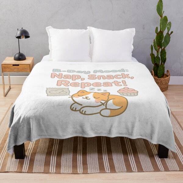 Item preview, B-Day Mood: Nap, Snack, Repeat! designed and sold by Uglyandcute.