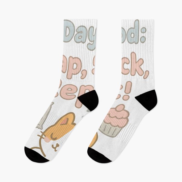 Item preview, B-Day Mood: Nap, Snack, Repeat! designed and sold by Uglyandcute.